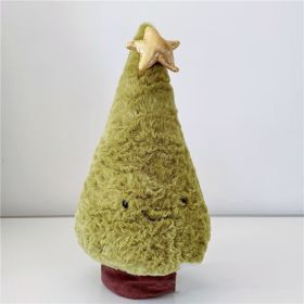 Christmas Tree Pillow Decoration Plush Toy David's Deer Doll (Option: Christmas Tree-40cm)