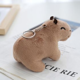 Creative Cute Plush Toy Doll Keychain (Option: Dark)