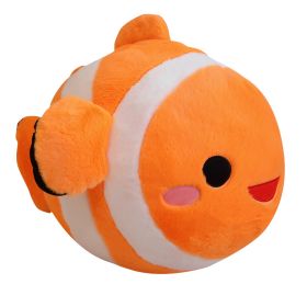 Cross-border Hot Selling New Rabbit Fur Clownfish Doll Plush Toys Aquarium Simulated Fish Pillow (Option: 50*32)