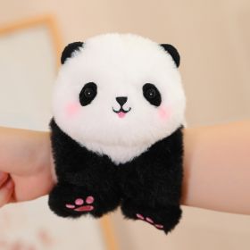 Cute Animal Doll Plush Toys Pop Hand Ring Children's Cartoon Accessories Gift (Option: Panda-23CM)