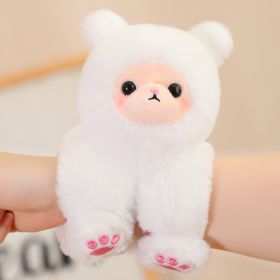 Cute Animal Doll Plush Toys Pop Hand Ring Children's Cartoon Accessories Gift (Option: Lamb-23cm)