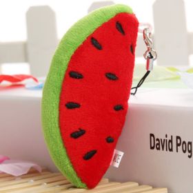 Fruits And Vegetables Little Doll Stuffed Toy Pendant (Option: Watermelon-6cmto13cm)