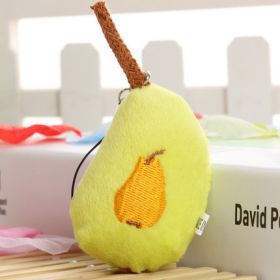 Fruits And Vegetables Little Doll Stuffed Toy Pendant (Option: Fragrant Pear-6cmto13cm)