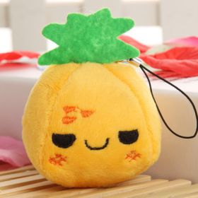 Fruits And Vegetables Little Doll Stuffed Toy Pendant (Option: Pineapple-6cmto13cm)