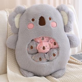 Cartoon Doll Bear Dinosaur Snack Pillow Girl Cute (Option: Koala-40 × 50cm)