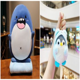 Cute Marine Animal Doll Pillow Plush Toy (Option: Set3-55cm)