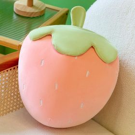 Soft Cute Plush Toy Strawberry Pillow (Option: Pink-18cm)