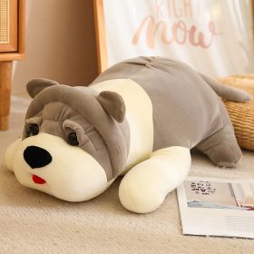 Home Bed New Shar Pei Doll Plush Toys (Option: Light Gray-80cm)