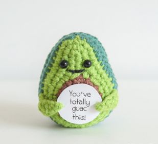 Cute Wool Hand Woven Doll (Option: Avocado-As Shown In The Picture)