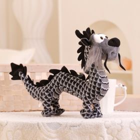 Creative Simulated Chinese Dragon Plush Toy Ornaments (Color: Black)