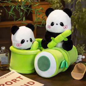 National Treasure Panda Doll Plush Toy (Option: Bamboo Panda-35cm-Ordinary Packaging)