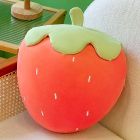 Soft Cute Plush Toy Strawberry Pillow (Option: Red-18cm)