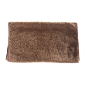 Car Cleaning Towel Sanding Absorbent Wash Car Wipes (Option: Brown-30x30cm)