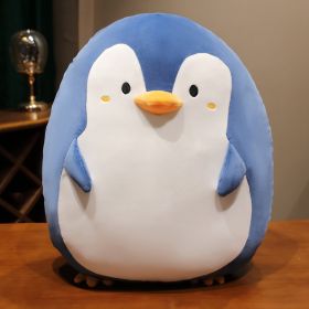 Cute Marine Animal Doll Pillow Plush Toy (Option: Penguin Pillow-55cm)