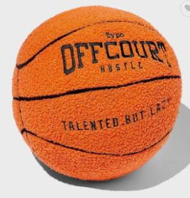 Basketball Pillow Plush Doll (Option: Orange-25cm)