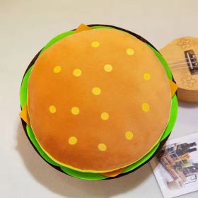 Creative Hamburger Fries Plush Toy Pizza Snack Pillow (Option: Hamburger-30cm)