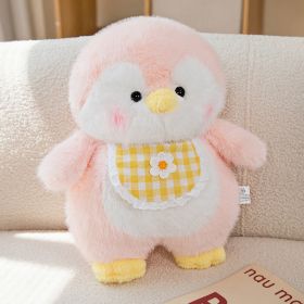 Cute Cartoon Penguin Kid Children Doll Plush Toy (Option: Pink-13cm)