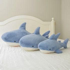 Sleep Shark Throw Pillow Plush Toy Doll (Option: Smoke Green-60cm)