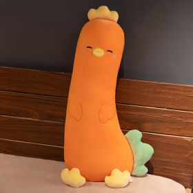 Cartoon Vegetable Transformation Chicken Pillow Plush Toy (Option: Carrot-70cm)