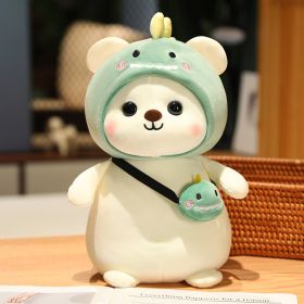 Internet Celebrity Teddy Bear Doll Valentine's Day Gift Cute (Option: Transformation Little Dinosaur-40cm)