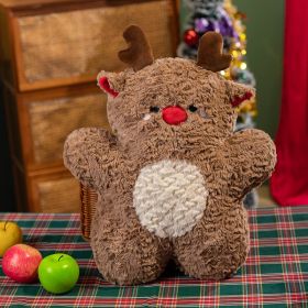 Christmas Tree Ginger Villain Figurine Doll Pillow (Option: Elk-45cm)