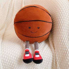 Doll Plush Toys Adorkable Gift (Option: Basketball-28cm)