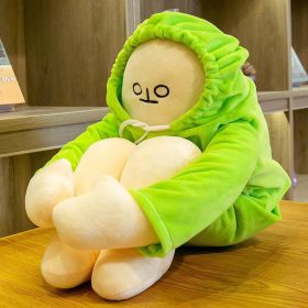 Injured Pillow Banana Man Doll (Option: Green Body-36cm)