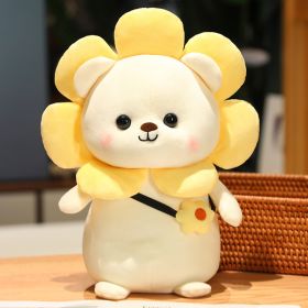 Internet Celebrity Teddy Bear Doll Valentine's Day Gift Cute (Option: Transformation SUNFLOWER-40cm)