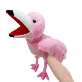 Family Mutual Toys Kyorochan Plush Hand Puppet (Option: Flamingo Hand Puppet-40cm)