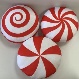 Duplex Printing Plush Candy Pillow (Option: 3 Suit-35cm735g)