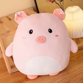 Creative Cartoon Cushion Peach Lexi Animal Cushion Dinosaur Cute Doll Plush Toys (Option: Pig-40cm)