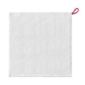 Children's Towel Pure Cotton White Solid Color (Option: White-34x33)