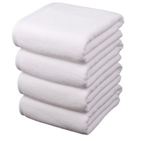 Pure Cotton Face Wash Hotel Absorbent Beauty Salon Special Face Towel (Option: White-60g 30x30cm)