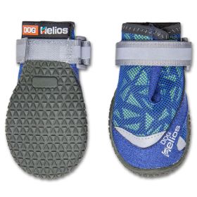 Dog Helios 'Surface' Premium Grip Performance Dog Shoes (Color: Blue, size: X-Large)