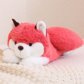 Cartoon Creative Snap Loop Plush Toys (Option: Fox-25cm)