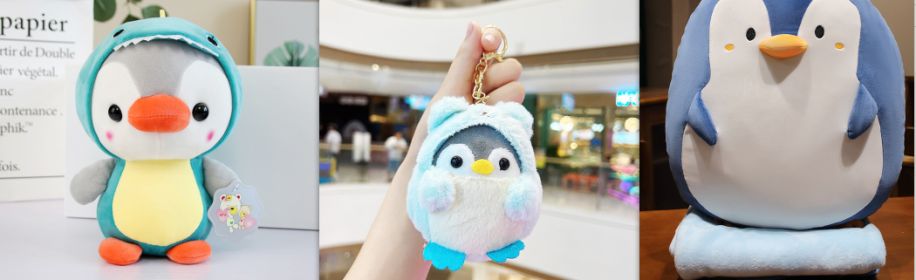 Cute Marine Animal Doll Pillow Plush Toy (Option: Set7-55cm)