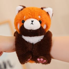 Cartoon Creative Snap Loop Plush Toys (Option: Raccoon-25cm)