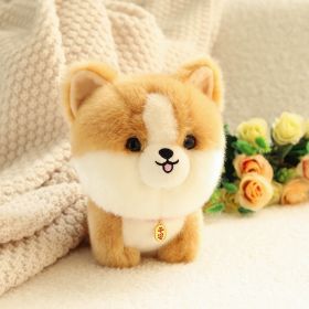 Fashion Puppy Doll Plush Toy (Option: Corgi-20cm)