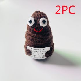 Fashion Hand Crocheted Funny Toy (Option: Fat-2PCS)