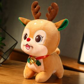 Christmas Transformation Series Doll Creative Santa Claus Doll (Option: Christmas Deer-40cm Inside Item Size 30cm)