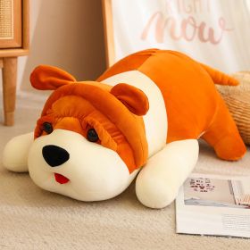 Home Bed New Shar Pei Doll Plush Toys (Option: Light Brown-100cm)