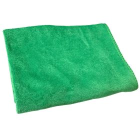 Car Cleaning Towel Sanding Absorbent Wash Car Wipes (Option: Green-30x70cm)